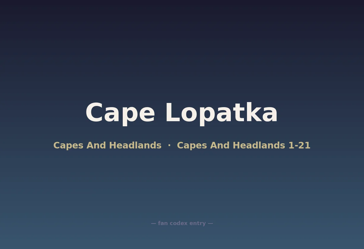 Cape Lopatka